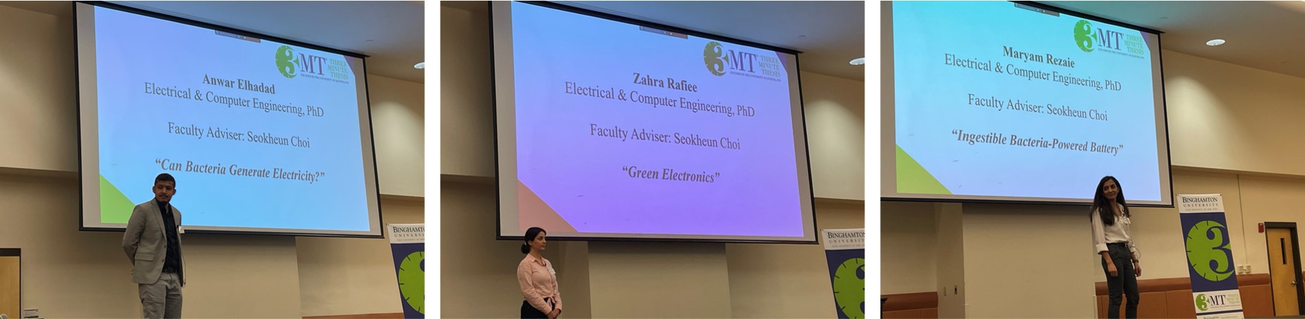 3MT Competition 2023 presentation photo