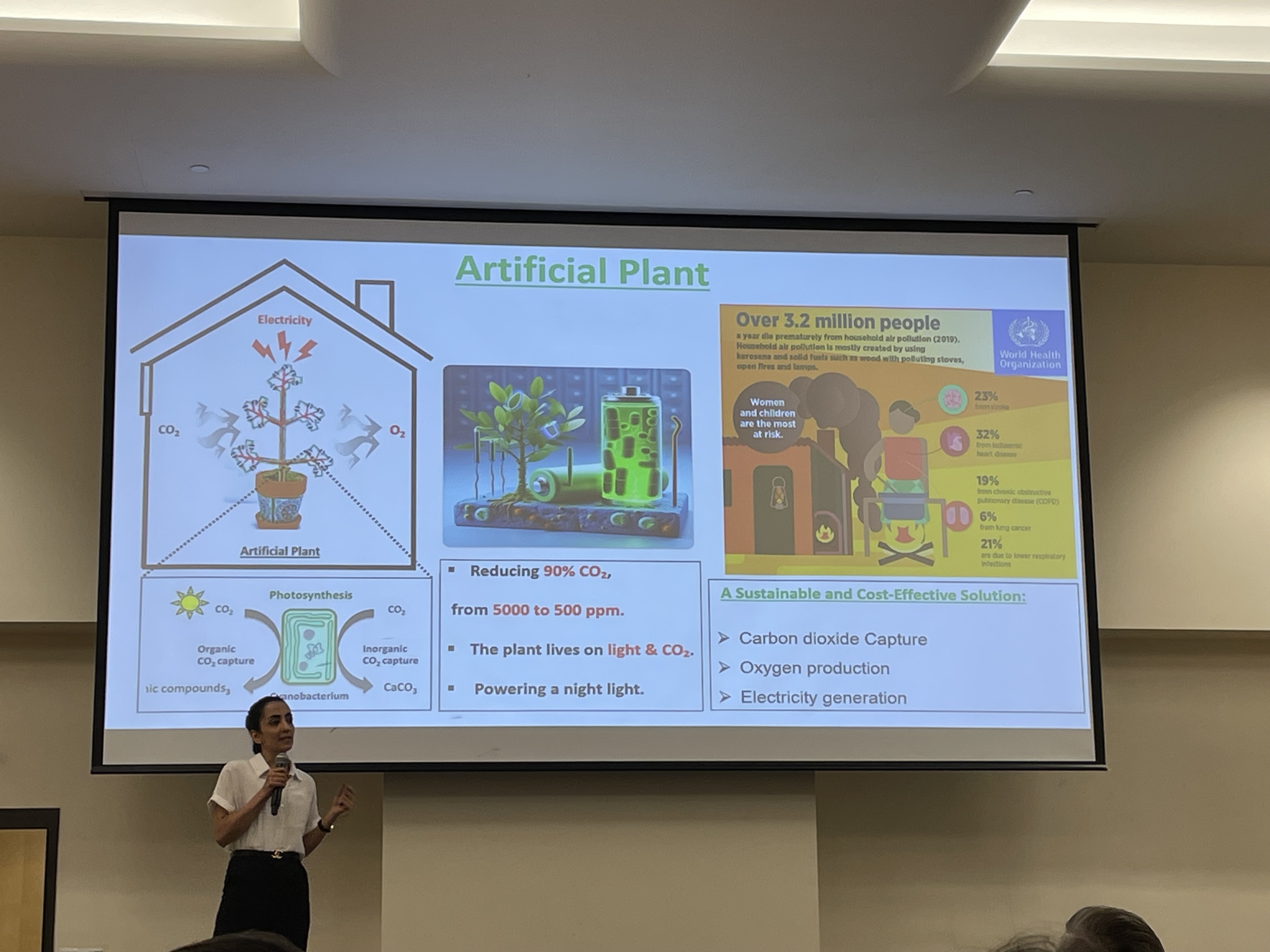 Maryam's presentation at 3MT competition