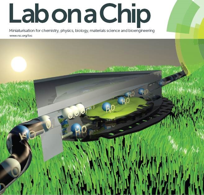 Front page of Lab on a Chip journal