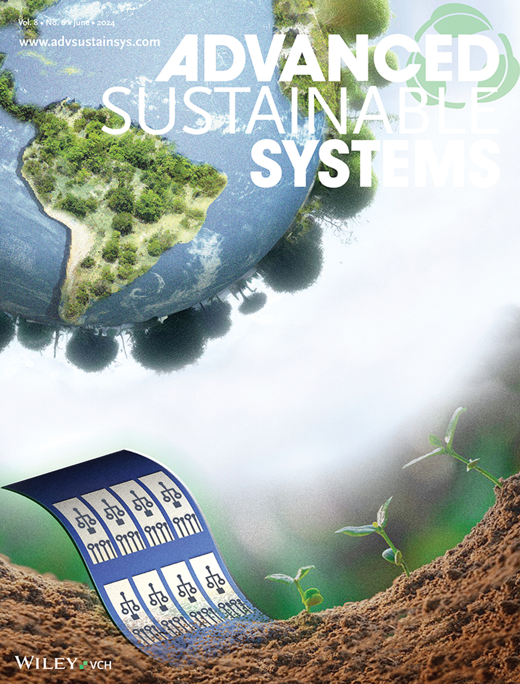 Cover image in Advanced Sustainable Systems