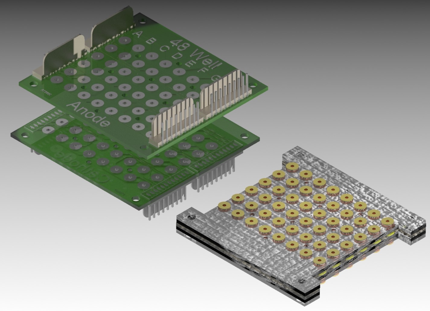 Paper-based sensing array device used for microbial fuel cell screening